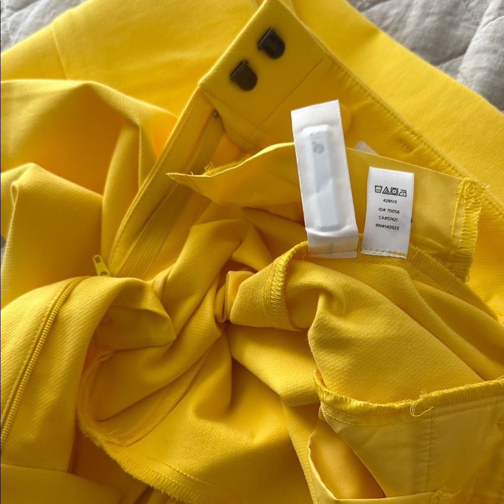 Loft Bright Yellow Riviera Marissa Fit Pant - Picture 10 of 14